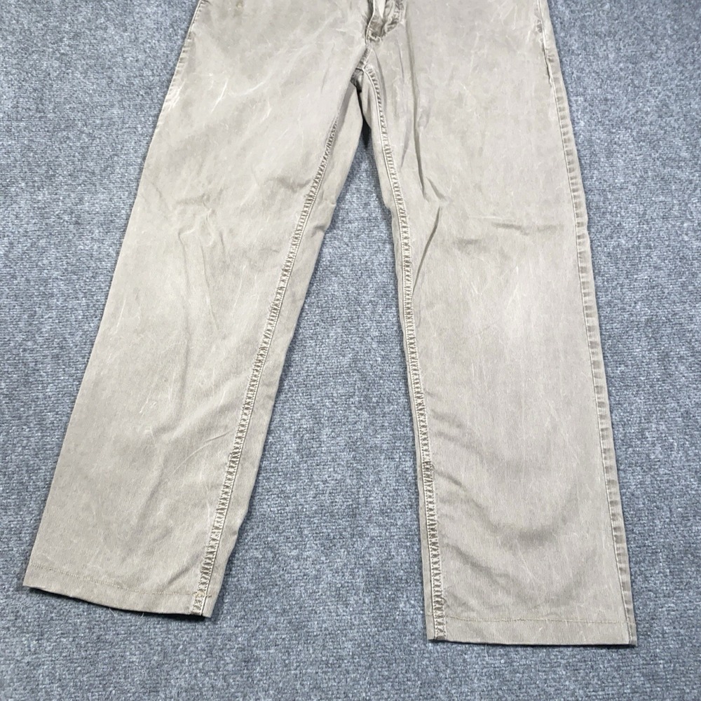 Gramicci Mens 36x32 (ACT 34x29.5) Rock Climbing Pants Olive Tan Micro Ribbed - Picture 3 of 15